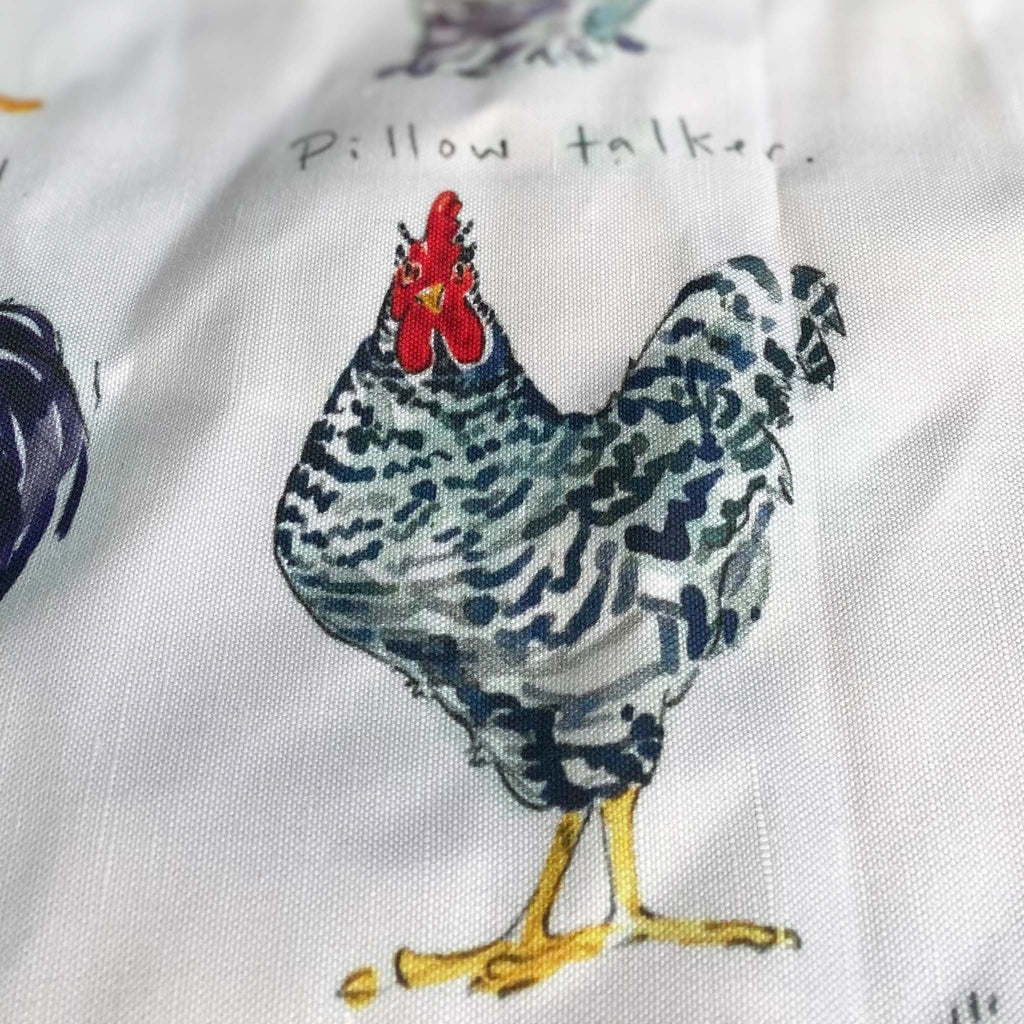 Funky Chicken, Kitchen Towel Set of 8. Mint, Gray. 100% Cotton.Culinary  Classics